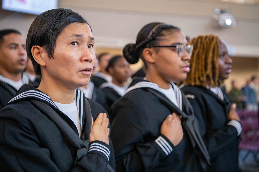 Naturalization Ceremony at Recruit Training Command