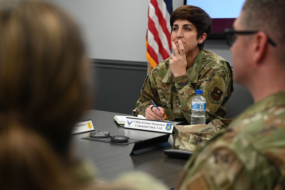 2nd AF Command Chief visits Goodfellow