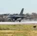 Swamp Fox F-16 Fighting Falcon jets take off for training