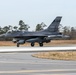 Swamp Fox F-16 Fighting Falcon jets take off for training