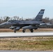 Swamp Fox F-16 Fighting Falcon jets take off for training