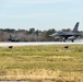 Swamp Fox F-16 Fighting Falcon jets take off for training