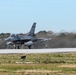 Swamp Fox F-16 Fighting Falcon jets take off for training