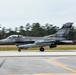 Swamp Fox F-16 Fighting Falcon jets take off for training