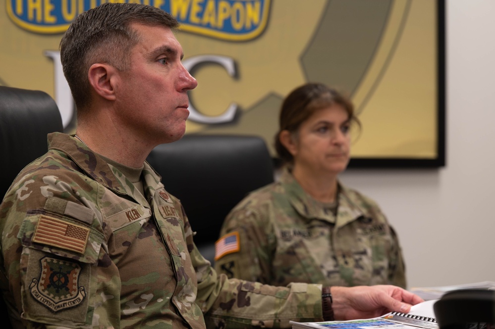Joint Forces: Major Generals Belanger and Klein's Tour of Fort Dix