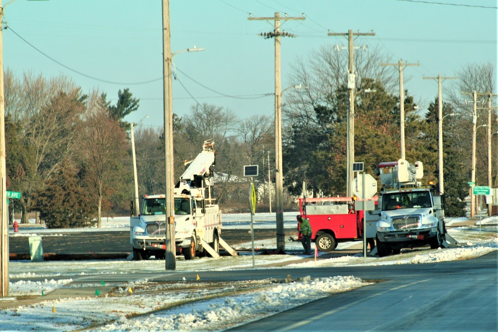 Fort McCoy continues working with energy provider to improve electrical grid