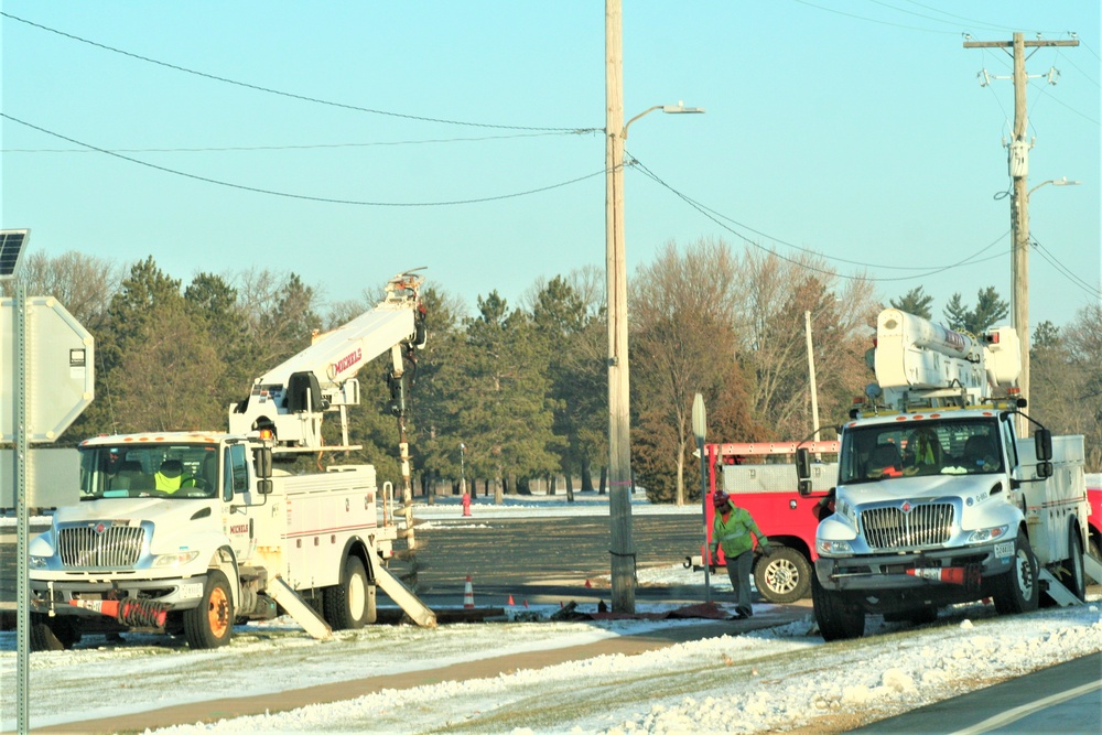 Fort McCoy continues working with energy provider to improve electrical grid