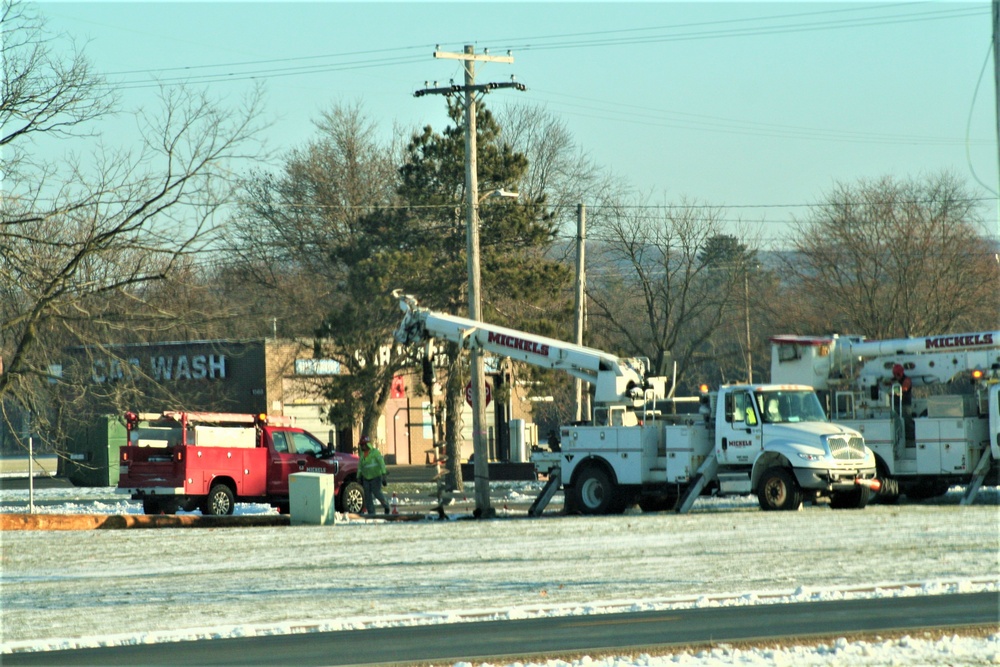 Fort McCoy continues working with energy provider to improve electrical grid