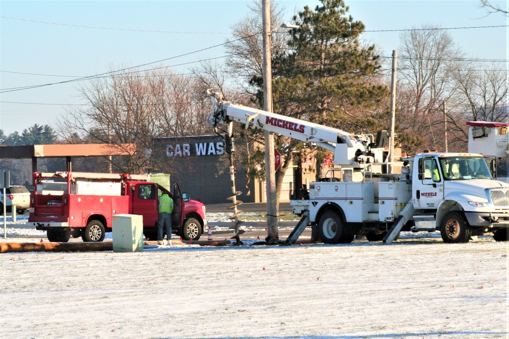 Fort McCoy continues working with energy provider to improve electrical grid