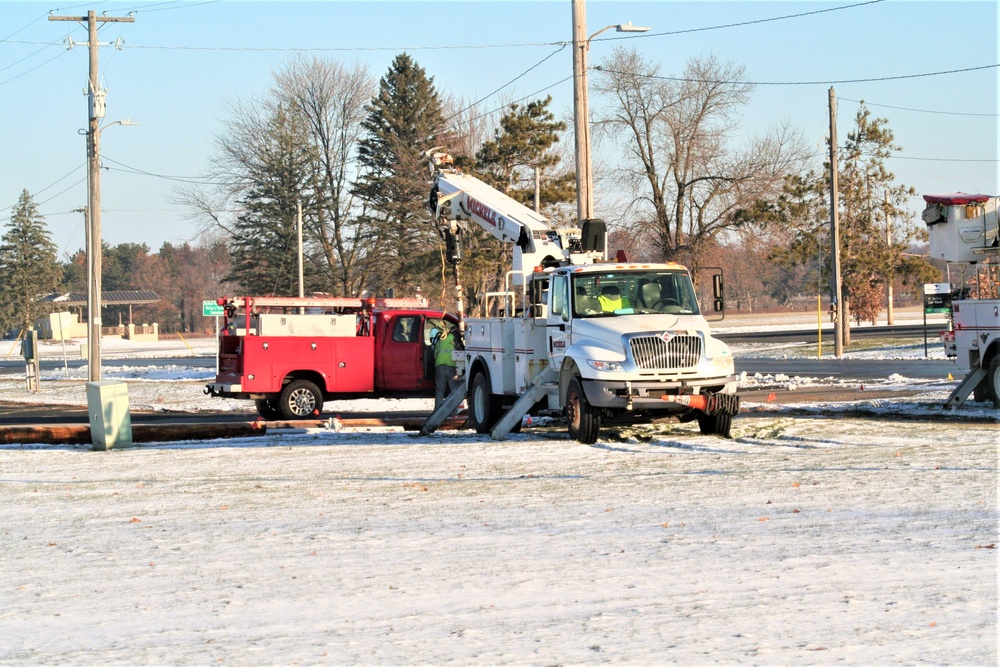 Fort McCoy continues working with energy provider to improve electrical grid