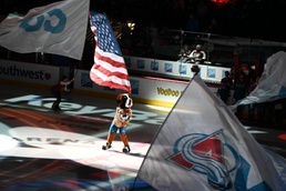 Colorado Avalanche Honors Military