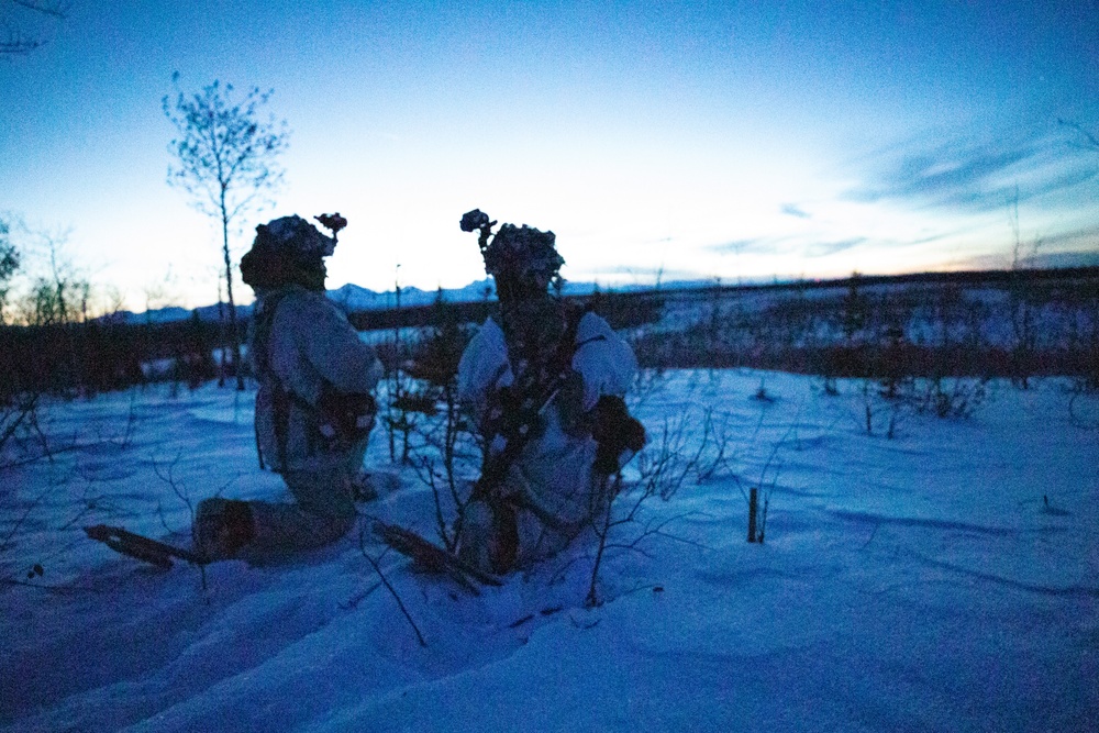 Arctic Angels Set Into Support-by-fire Positions