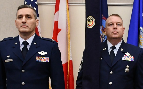 Rathmell and McAfee Activate 224th Security Forces Squadron