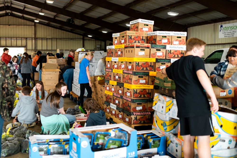 Mobile food pantry - A place to serve and be served