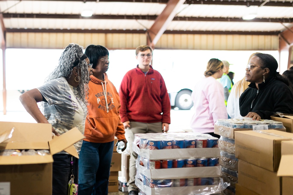 Mobile food pantry - A place to serve and be served