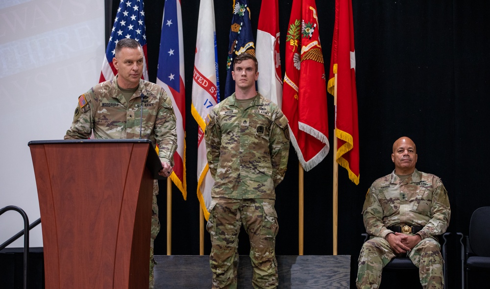 Call to duty ceremony honors deploying 5-54th SFAR team