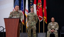 Call to duty ceremony honors deploying 5-54th SFAR team [Image 1 of 6]