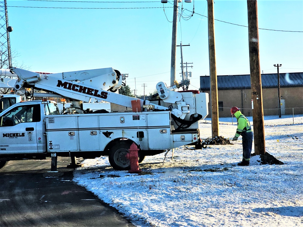 Fort McCoy continues working with energy provider to improve electrical grid