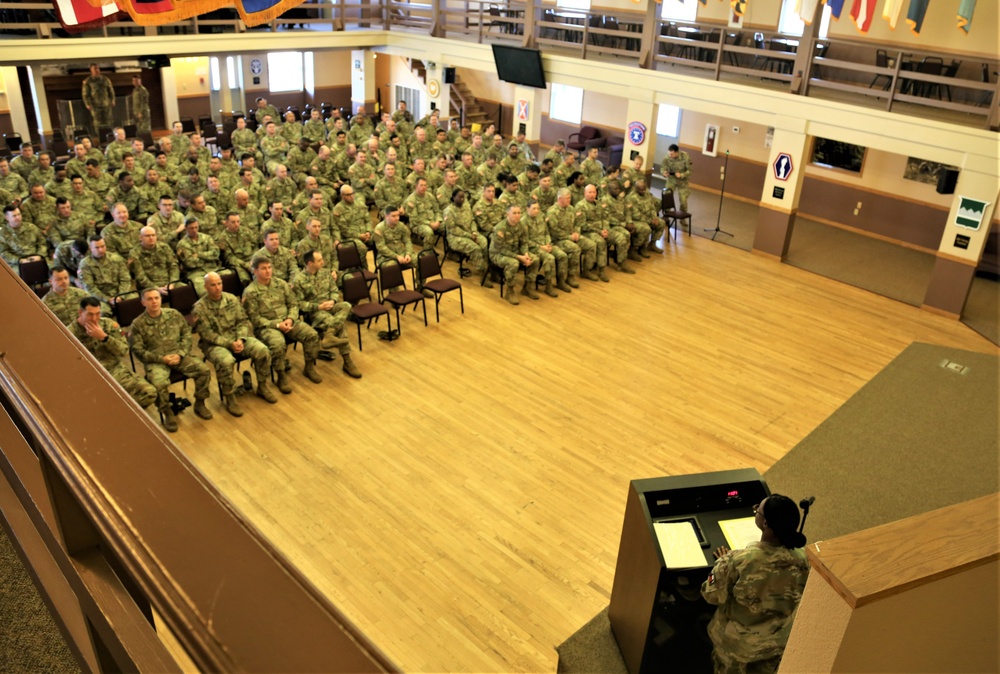 181st MFTB, associated units receive Meritorious Unit Commendation during ceremony at Fort McCoy