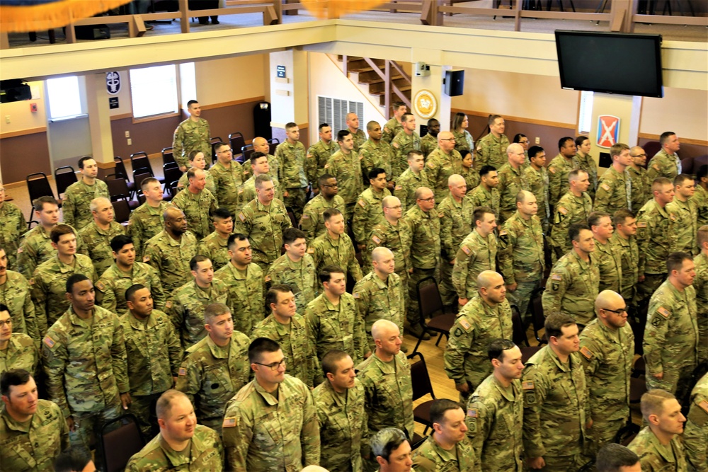 181st MFTB, associated units receive Meritorious Unit Commendation during ceremony at Fort McCoy