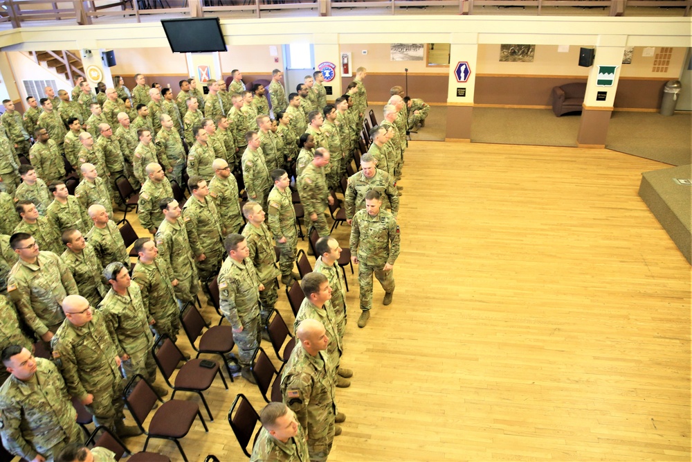 181st MFTB, associated units receive Meritorious Unit Commendation during ceremony at Fort McCoy