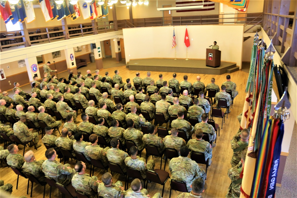 181st MFTB, associated units receive Meritorious Unit Commendation during ceremony at Fort McCoy