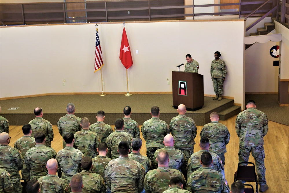 181st MFTB, associated units receive Meritorious Unit Commendation during ceremony at Fort McCoy