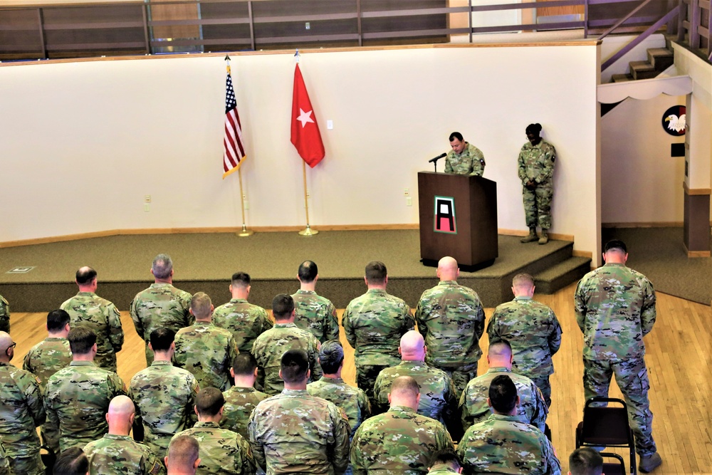 181st MFTB, associated units receive Meritorious Unit Commendation during ceremony at Fort McCoy