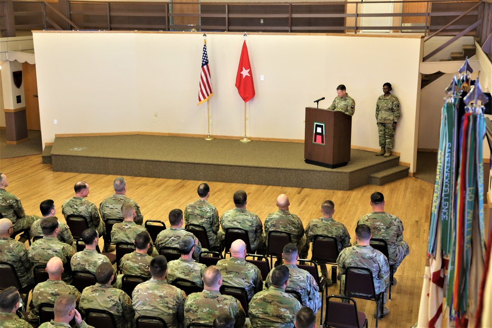 181st MFTB, associated units receive Meritorious Unit Commendation during ceremony at Fort McCoy