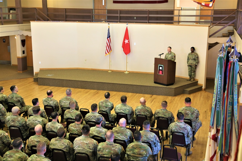 181st MFTB, associated units receive Meritorious Unit Commendation during ceremony at Fort McCoy