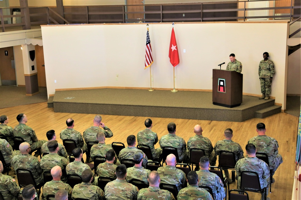 181st MFTB, associated units receive Meritorious Unit Commendation during ceremony at Fort McCoy