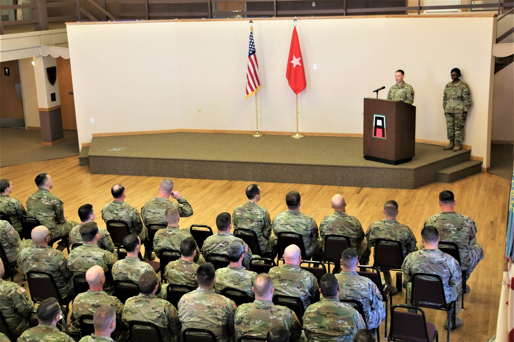 181st MFTB, associated units receive Meritorious Unit Commendation during ceremony at Fort McCoy