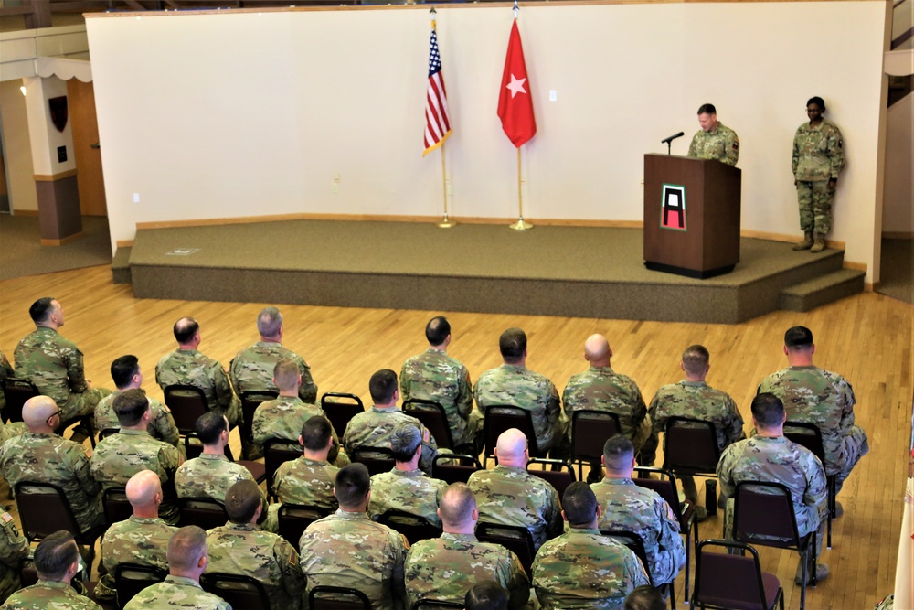 181st MFTB, associated units receive Meritorious Unit Commendation during ceremony at Fort McCoy