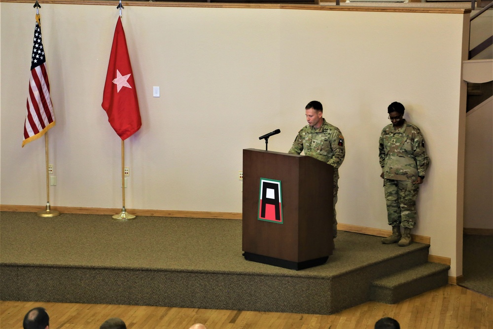 181st MFTB, associated units receive Meritorious Unit Commendation during ceremony at Fort McCoy