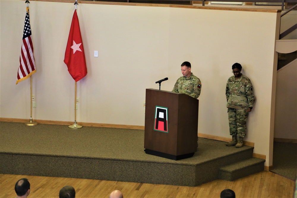 181st MFTB, associated units receive Meritorious Unit Commendation during ceremony at Fort McCoy