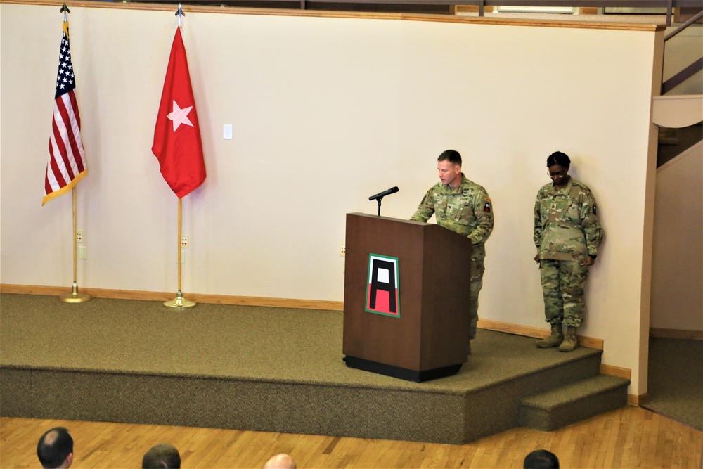 181st MFTB, associated units receive Meritorious Unit Commendation during ceremony at Fort McCoy