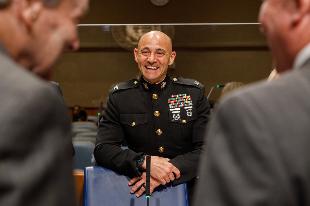 Marines extend a salute of gratitude: bridging the bond with New Orleans city council on military appreciation day