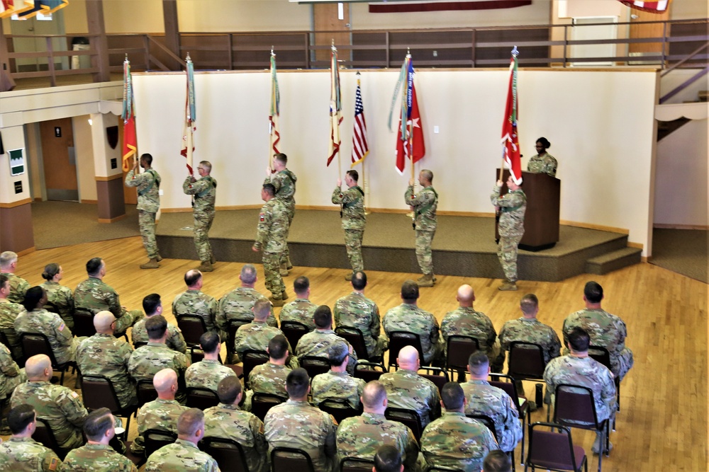 181st MFTB, associated units receive Meritorious Unit Commendation during ceremony at Fort McCoy