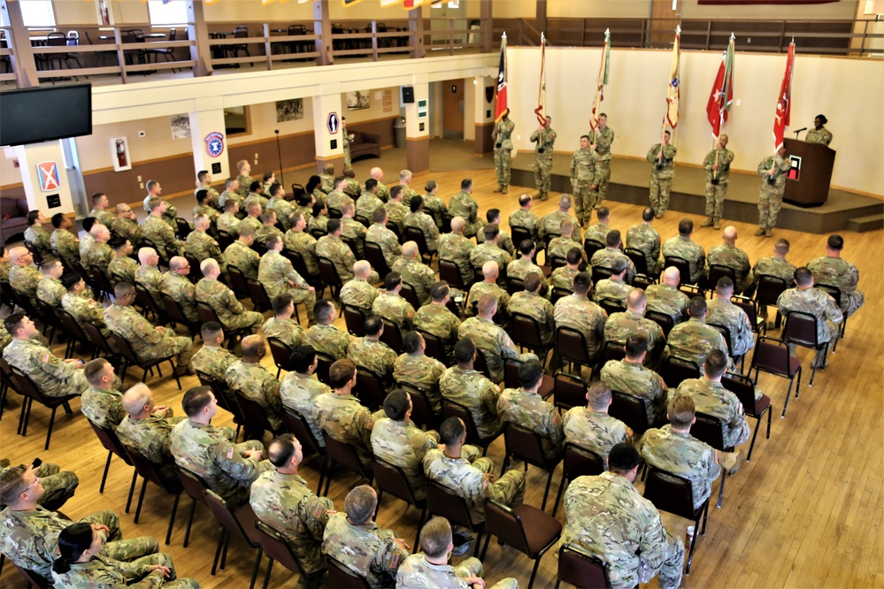 181st MFTB, associated units receive Meritorious Unit Commendation during ceremony at Fort McCoy