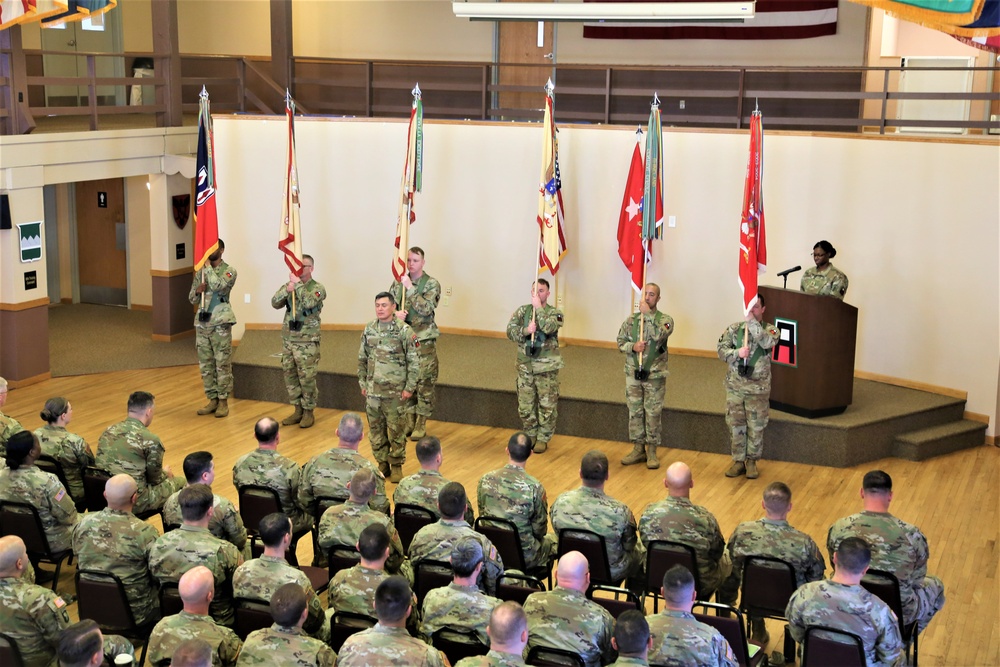 181st MFTB, associated units receive Meritorious Unit Commendation during ceremony at Fort McCoy