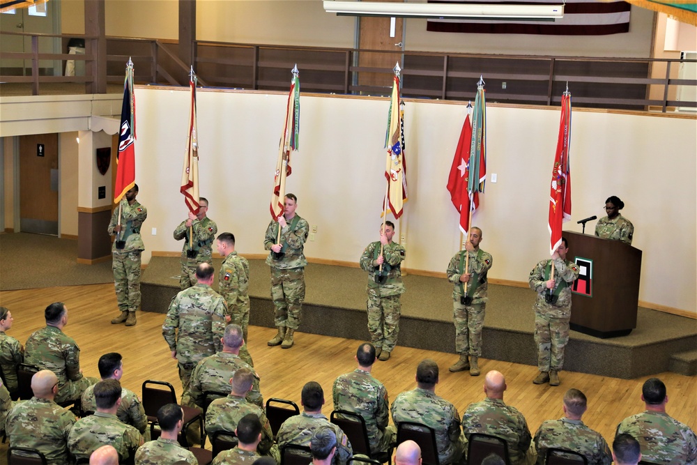 181st MFTB, associated units receive Meritorious Unit Commendation during ceremony at Fort McCoy