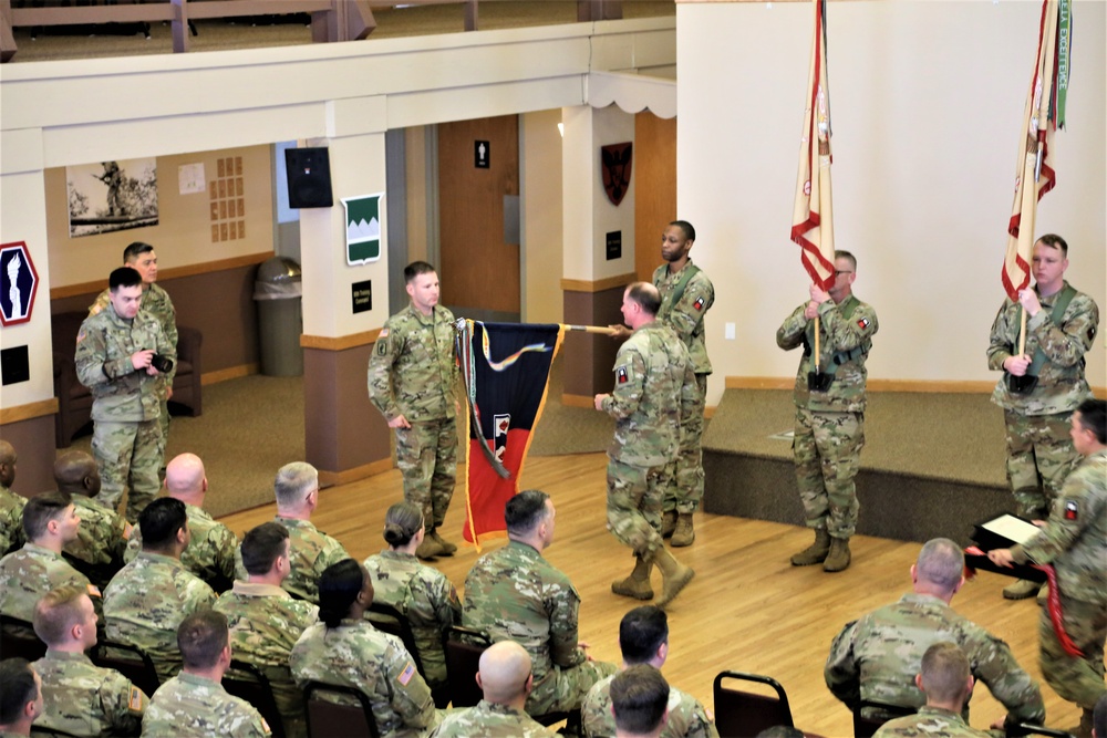 181st MFTB, associated units receive Meritorious Unit Commendation during ceremony at Fort McCoy