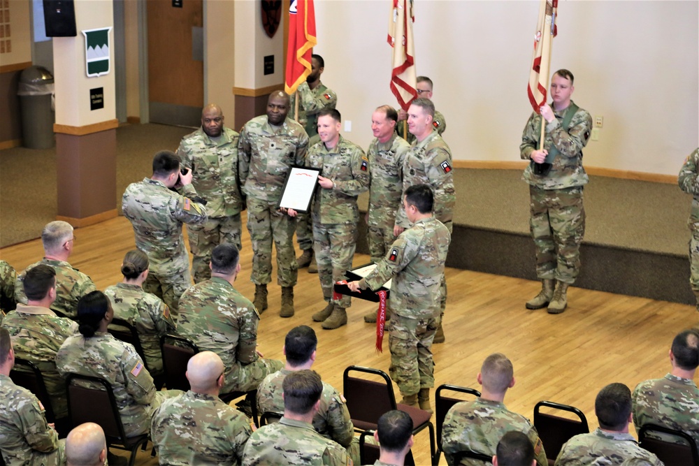 181st MFTB, associated units receive Meritorious Unit Commendation during ceremony at Fort McCoy