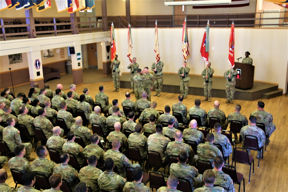 181st MFTB, associated units receive Meritorious Unit Commendation during ceremony at Fort McCoy