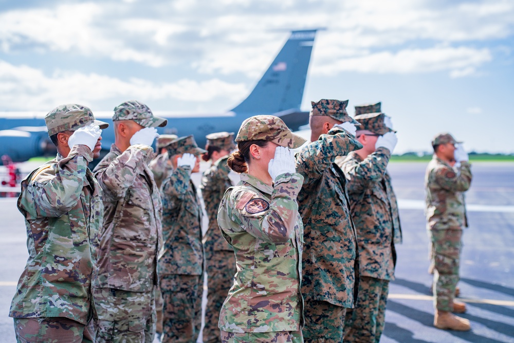 DPAA Conduct Honorable Carry Ceremony