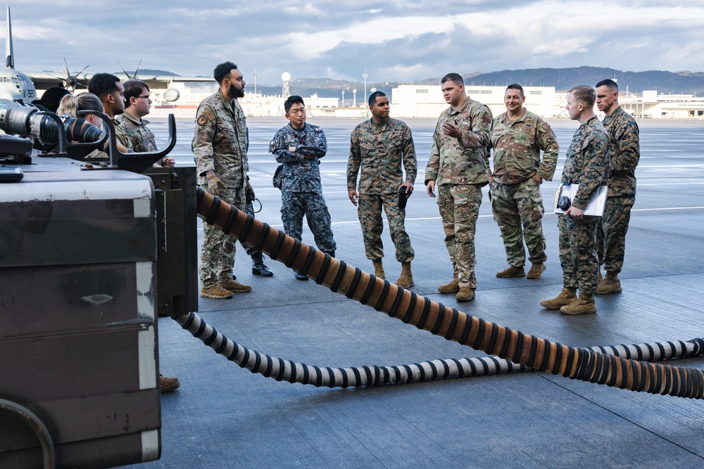 U.S. Air Force 36th Contingency Response Group Conduct training at MCAS Iwakuni