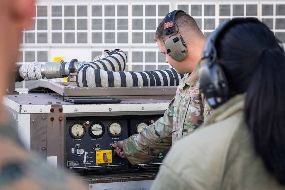 U.S. Air Force 36th Contingency Response Group Conduct training at MCAS Iwakuni