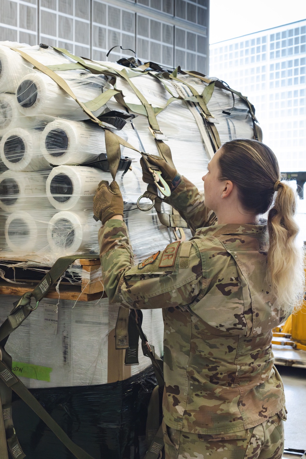 U.S. Air Force 36th Contingency Response Group Conduct training at MCAS Iwakuni