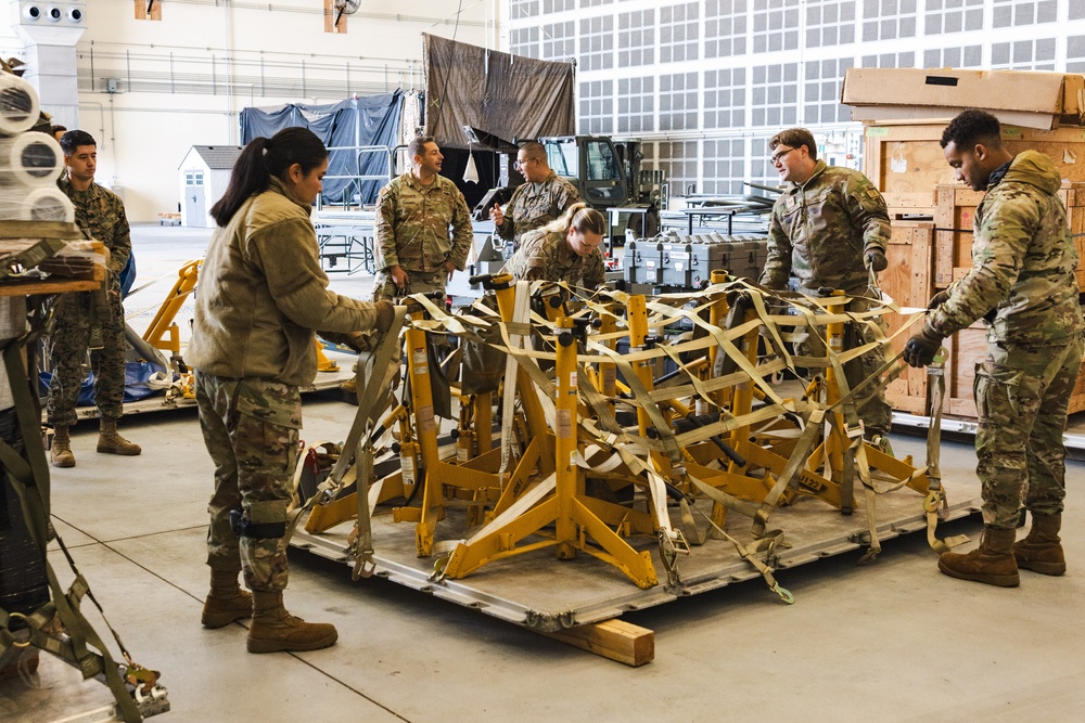 U.S. Air Force 36th Contingency Response Group Conduct training at MCAS Iwakuni