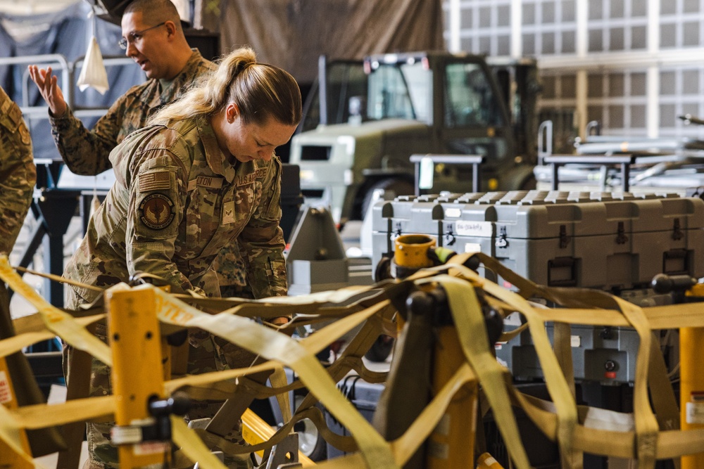 U.S. Air Force 36th Contingency Response Group Conduct training at MCAS Iwakuni